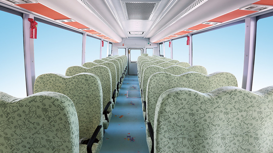 Dieselmotor-Schüler Shuttle Bus 9.6m 24 - 51 Sitze 165hp