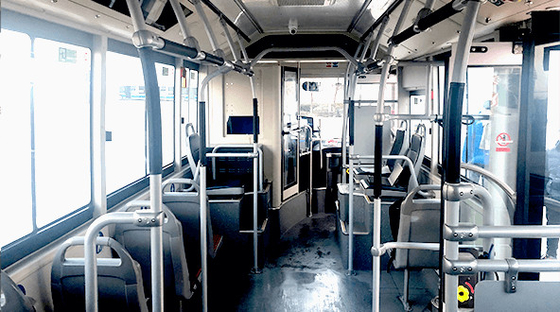 8.5m EV allgemeine Kilometerzahl Sitze des Stadt-Durchlauf-Bus-links-Lenk16 - 26 150 - 200km