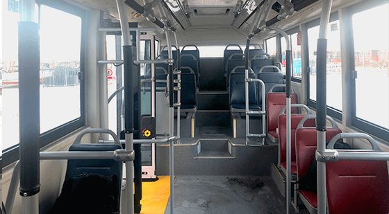 8.5m EV allgemeine Kilometerzahl Sitze des Stadt-Durchlauf-Bus-links-Lenk16 - 26 150 - 200km