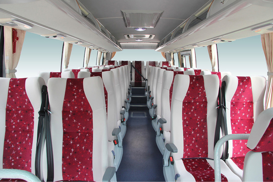Linker steuernder elektrischer Trainer Buses Sitzer-Touristenbus der 200 - 250KM Kilometerzahlev 34
